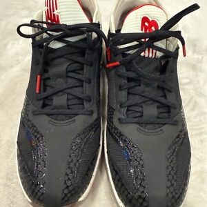 New Balance Black and Red Men's Sneakers